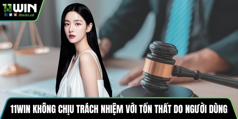 11win không chịu trách nhiệm với tổn thất do người dùng